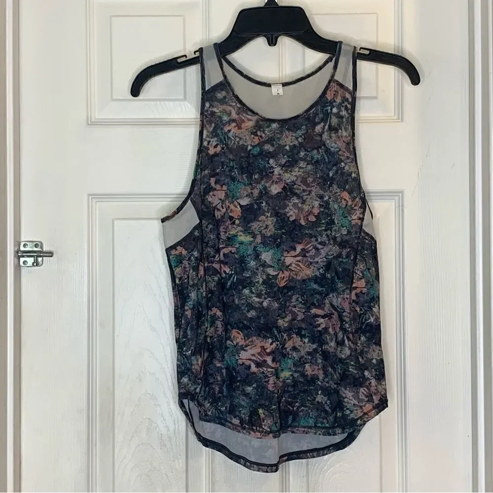 Lululemon Dappled Daze Multi Sculpt Tank II Size 2